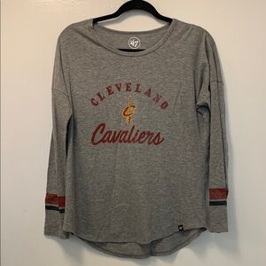 ‘47 Cleveland Cavaliers Gray Long Sleeve Tee